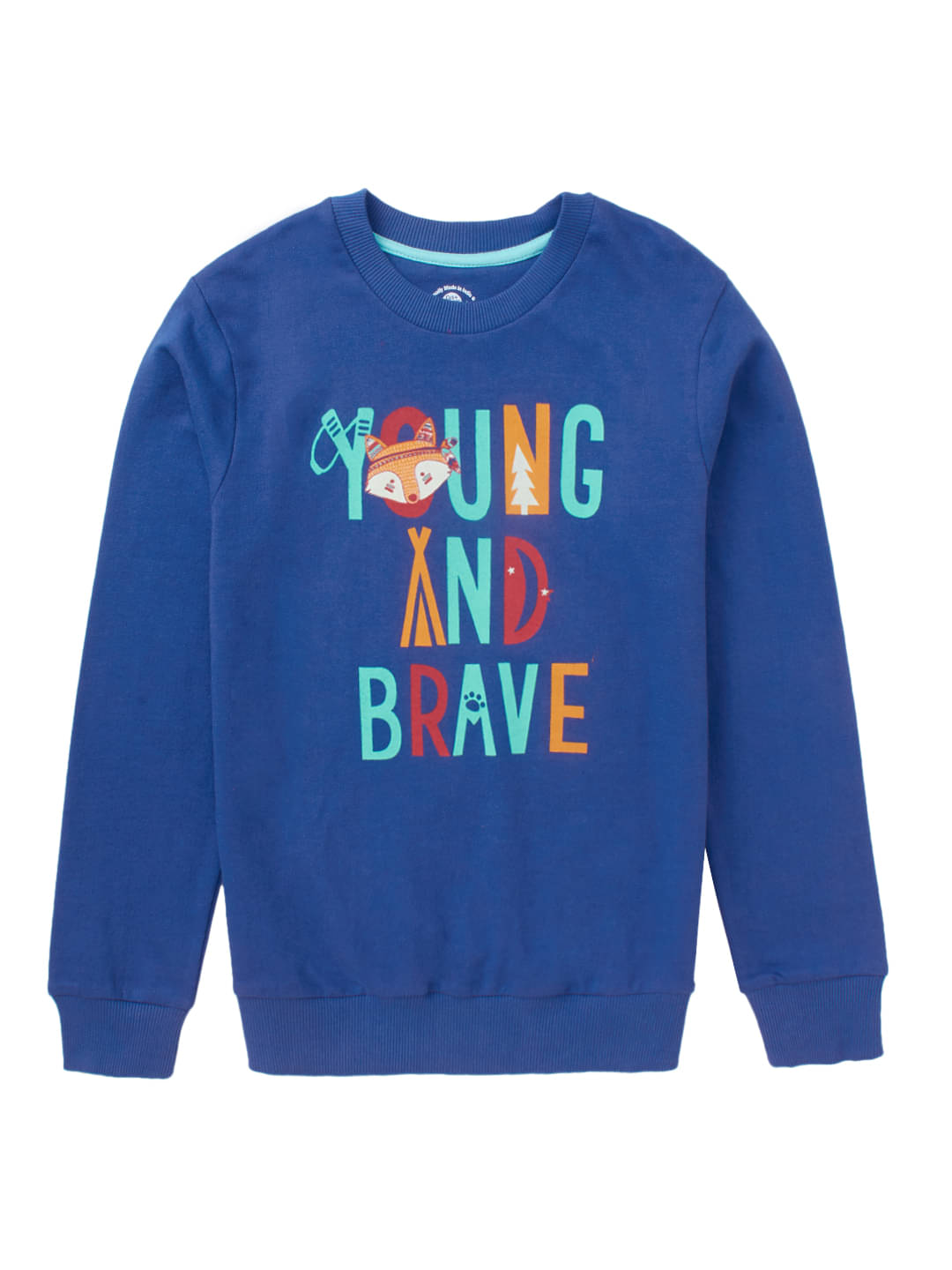     			Cub Mcpaws Pack of 1 Boys Cotton Blend Sweatshirt ( Blue )