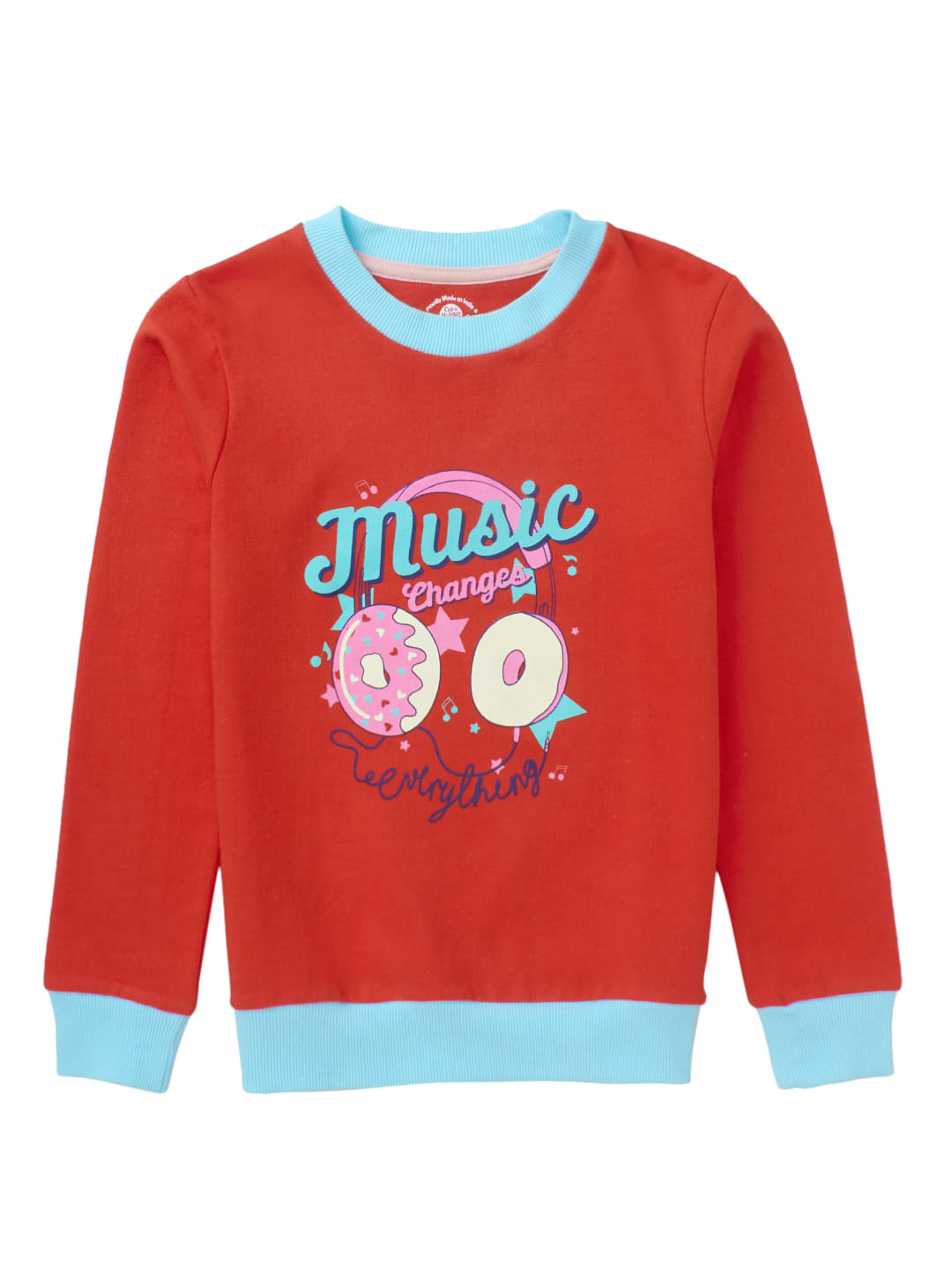     			Cub Mcpaws Girls Cotton Blend Sweatshirt ( Red )