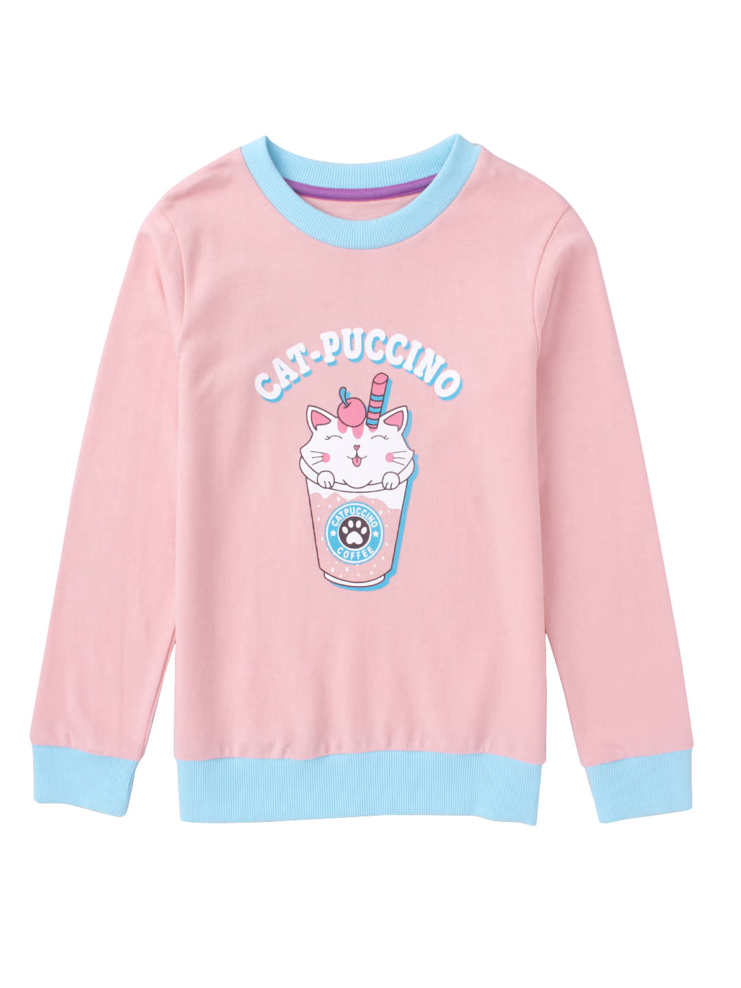     			Cub Mcpaws Girls Cotton Blend Sweatshirt ( Pink )