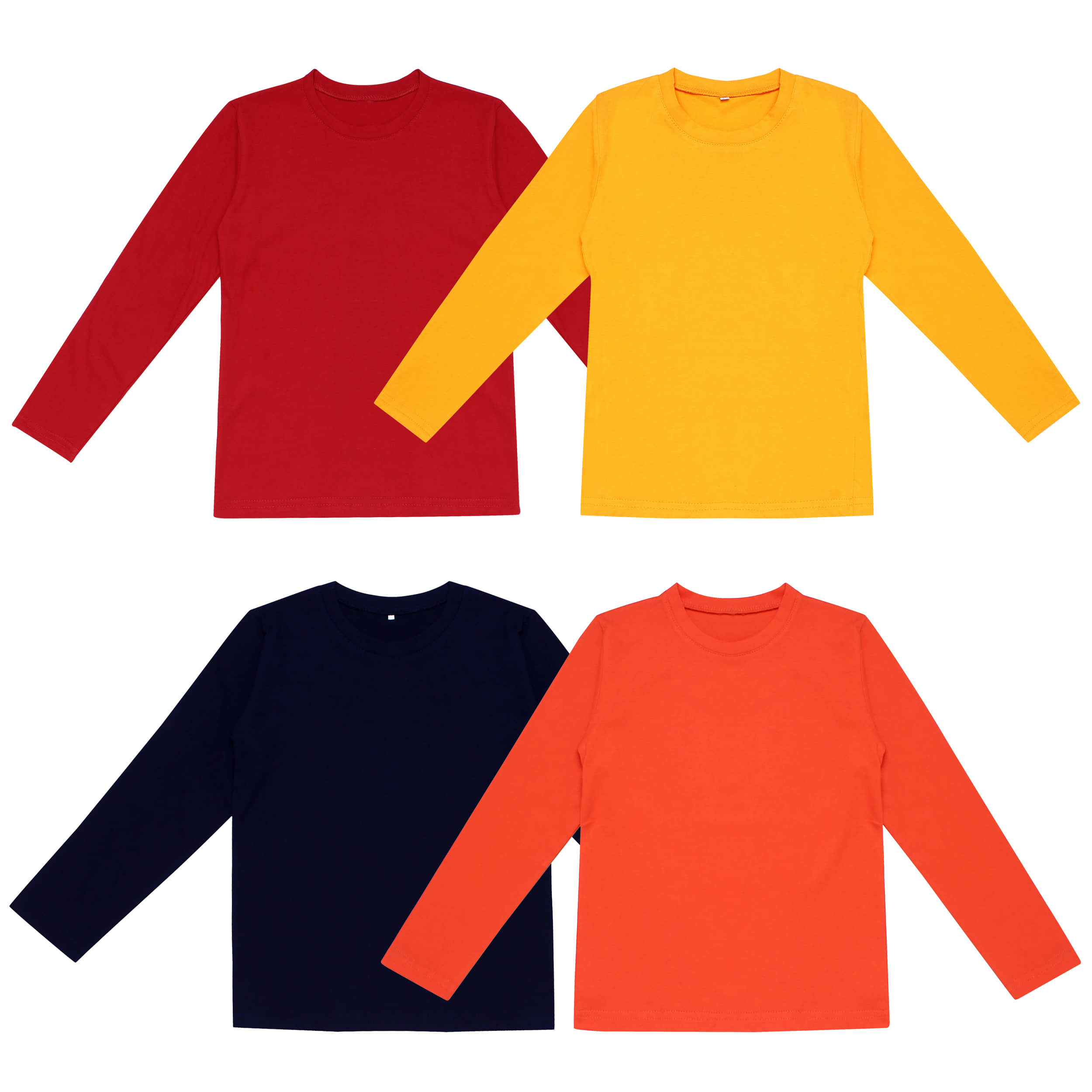 Diaz Pack of 4 Girls Cotton T-Shirts ( Multi )