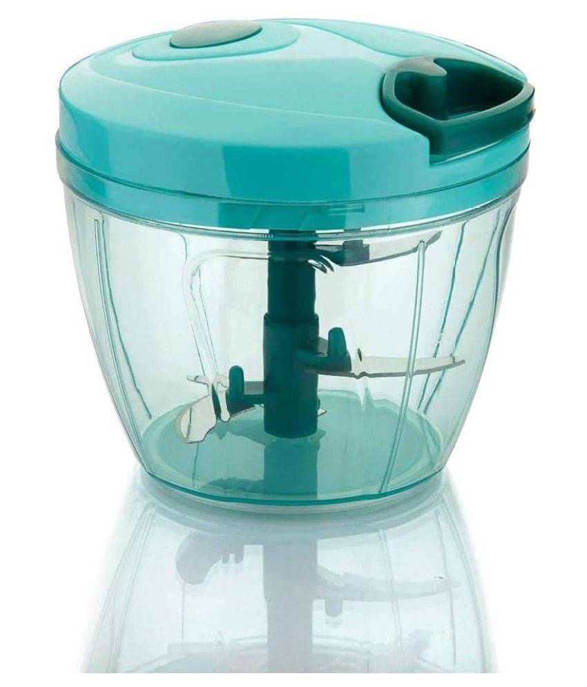 Gambit Manual Big Extra Sharp stainless Steel 5-Blades Handy Chopper 1 Litre (Multicolor) Gambit Manual Big Extra Sharp stainless Steel 5-Blades Handy Chopper 1 Litre (Multicolor)