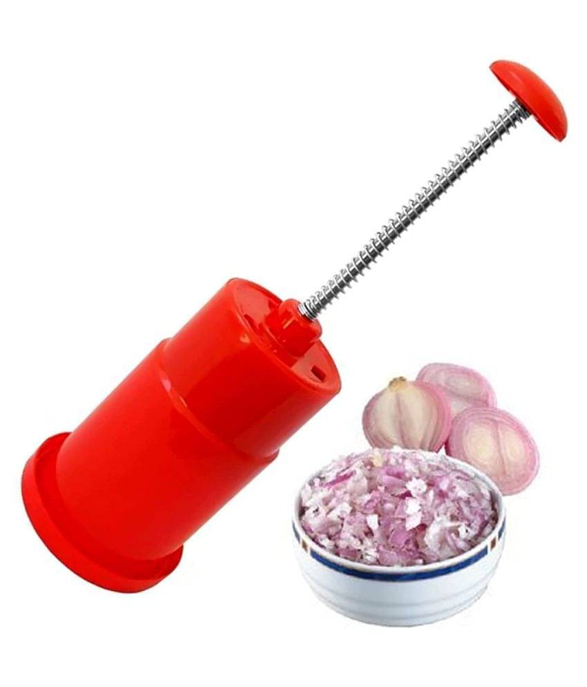 Gambit Manual Hand Press Onion & Vegetable Chopper, Quick Cutter (Multicolor) Gambit Manual Hand Press Onion & Vegetable Chopper, Quick Cutter (Multicolor)