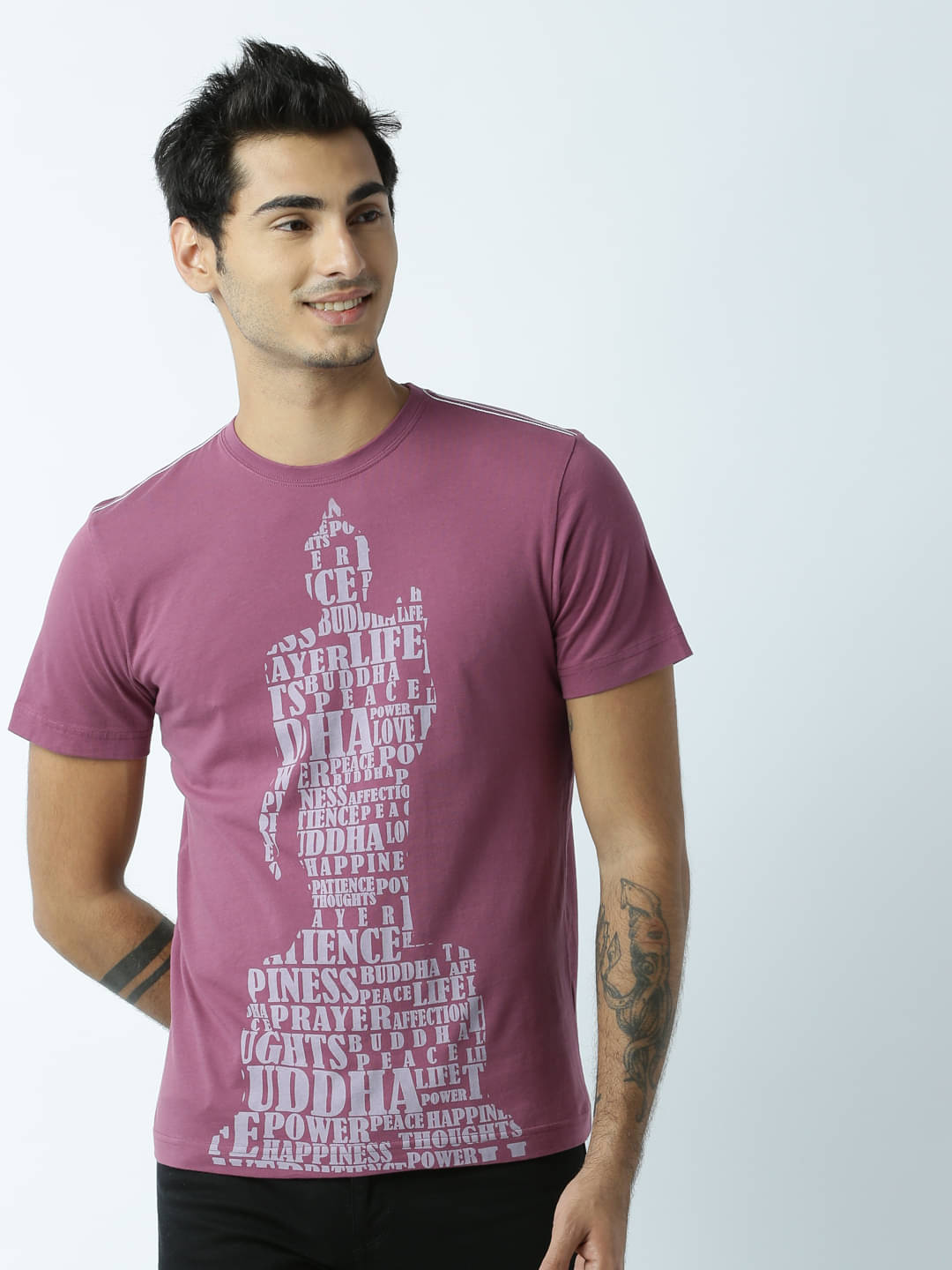 Huetrap Pack of 1 Cotton Regular Fit Men's T-Shirt ( Maroon )     			Huetrap Pack of 1 Cotton Regular Fit Men's T-Shirt ( Maroon )