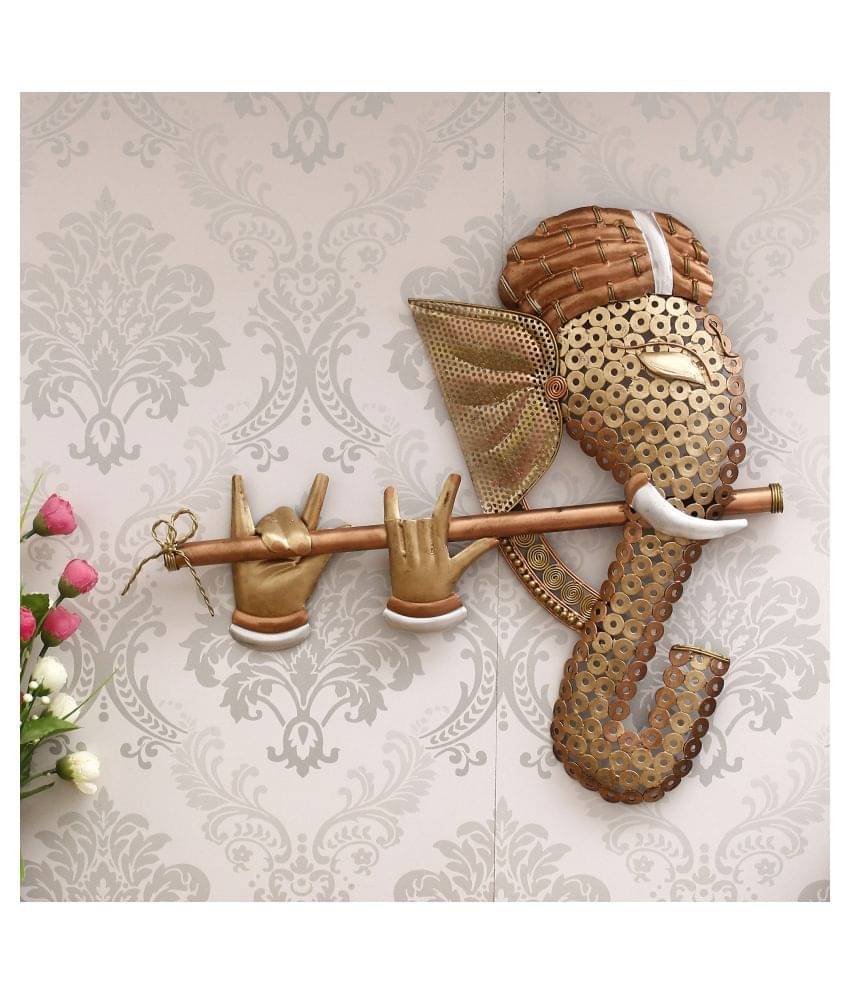 eCraftIndia Brown Iron Figurines - Pack of 1 eCraftIndia Brown Iron Figurines - Pack of 1