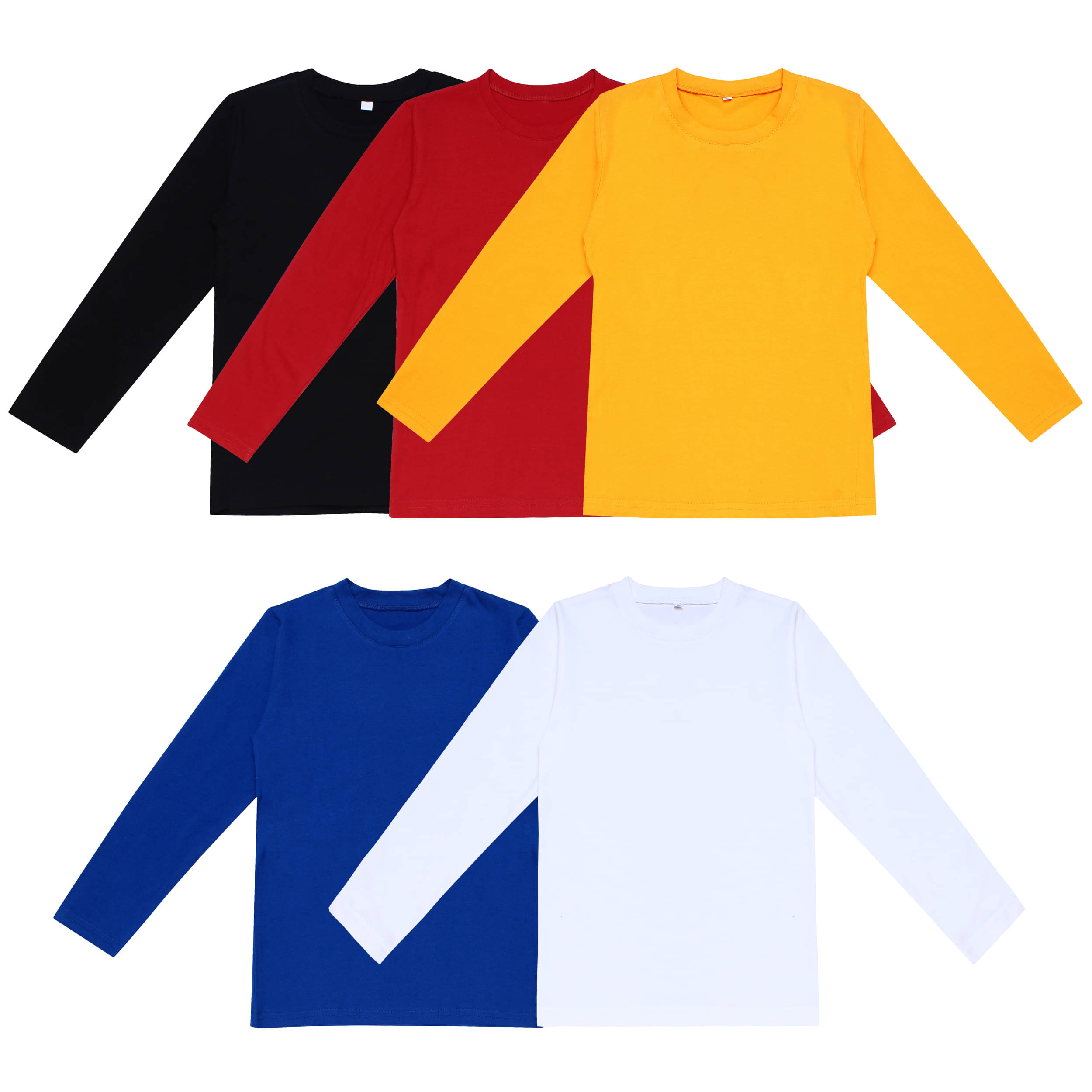     			Diaz Pack of 5 Girls Cotton T-Shirts ( Multi )