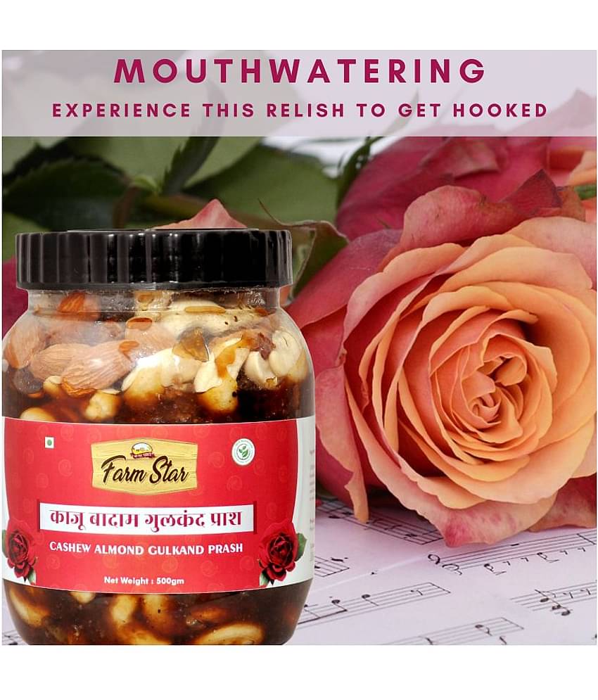 Farm Star Gulkand Prash Jam 500 gm