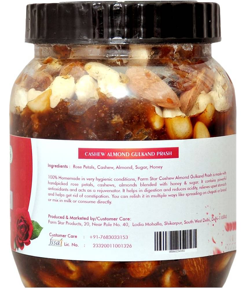 Farm Star Gulkand Prash Jam 500 gm