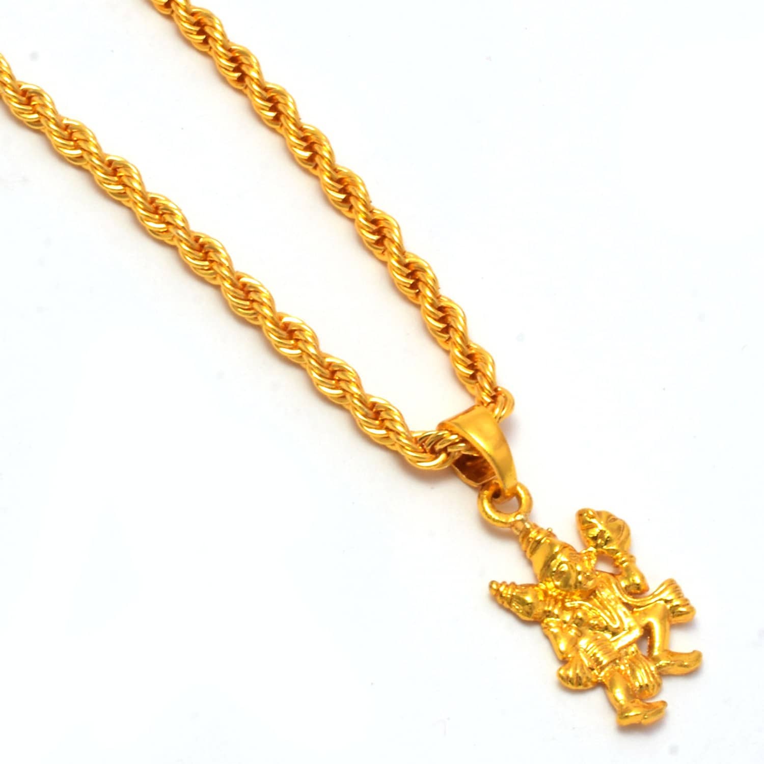 Jewar Mandi Gold Religious Pendant With Chain ( Pack of 1 ) - Jewellery Sets | Buy online on ZillyBuy