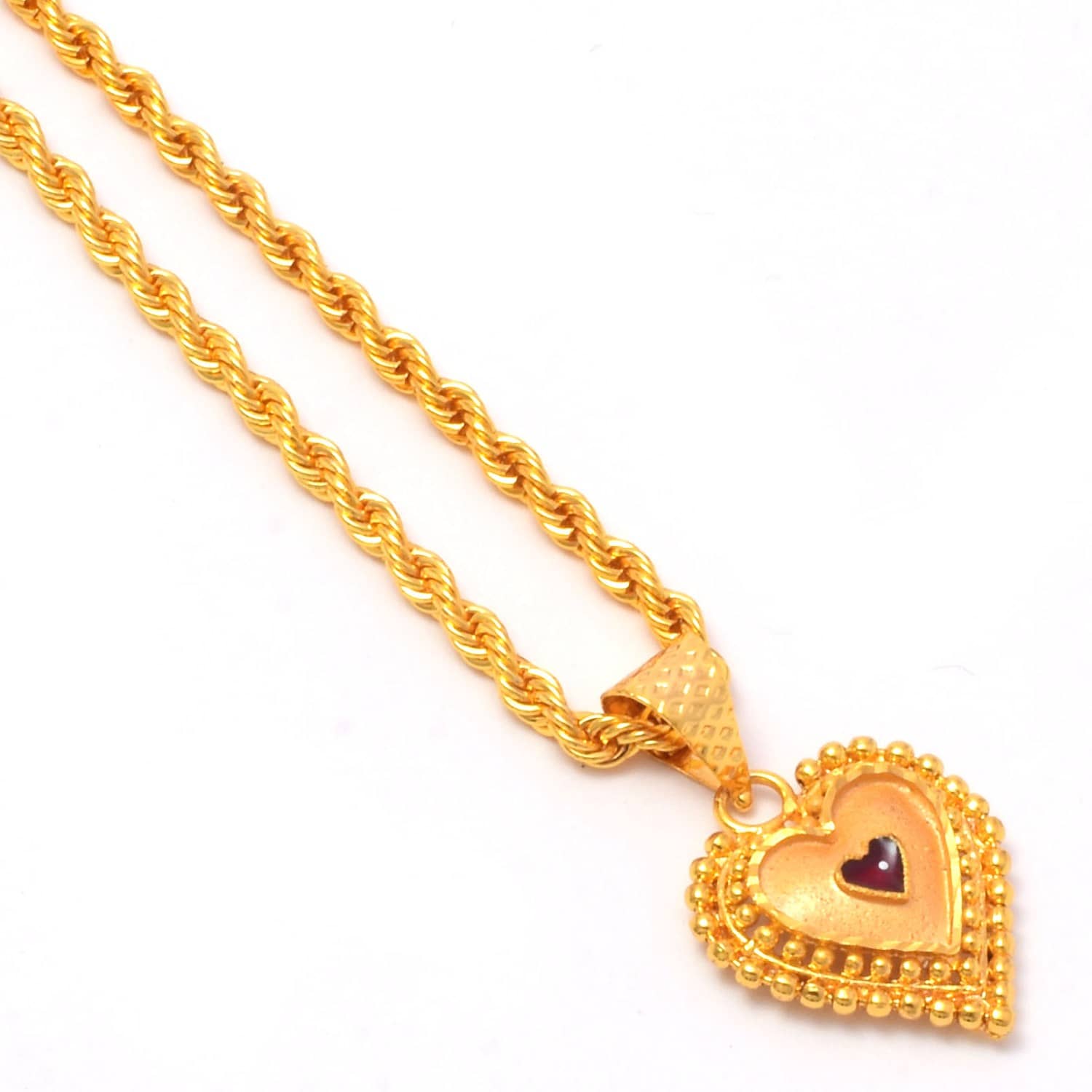 Jewar Mandi - Golden Pendant ( Pack of 1 )