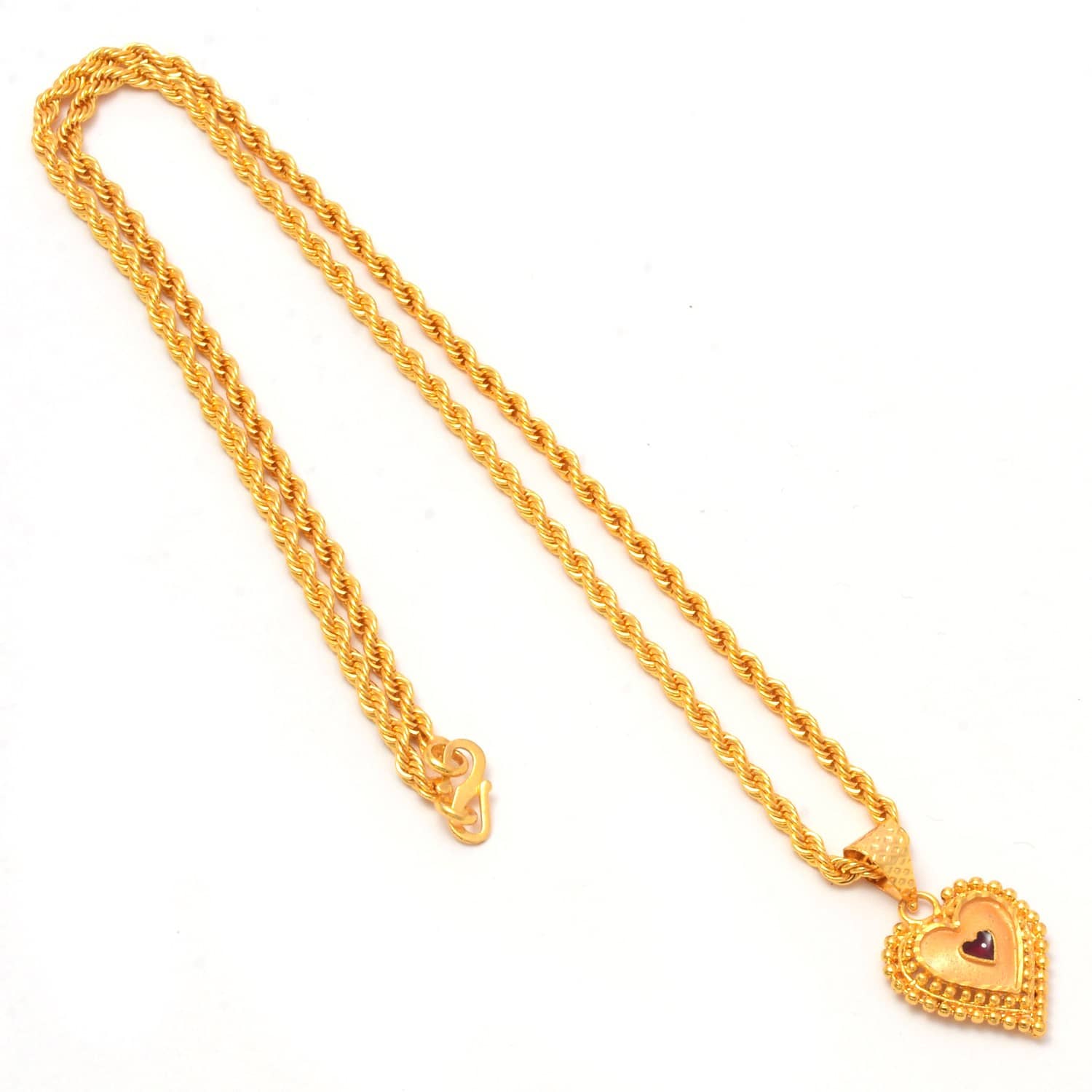 Jewar Mandi - Golden Pendant ( Pack of 1 )