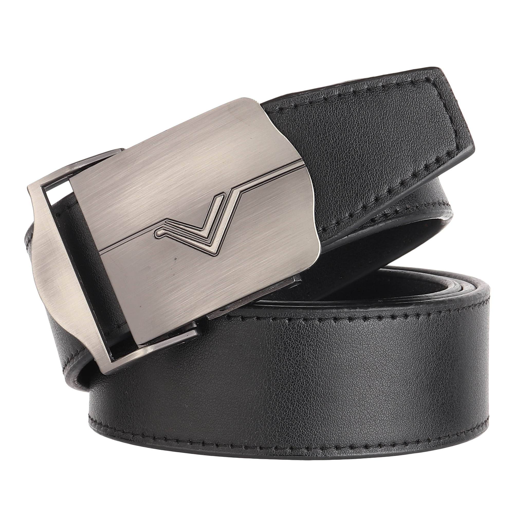 Loopa Black PU Formal Belt Pack of 1     			Loopa Black PU Formal Belt Pack of 1