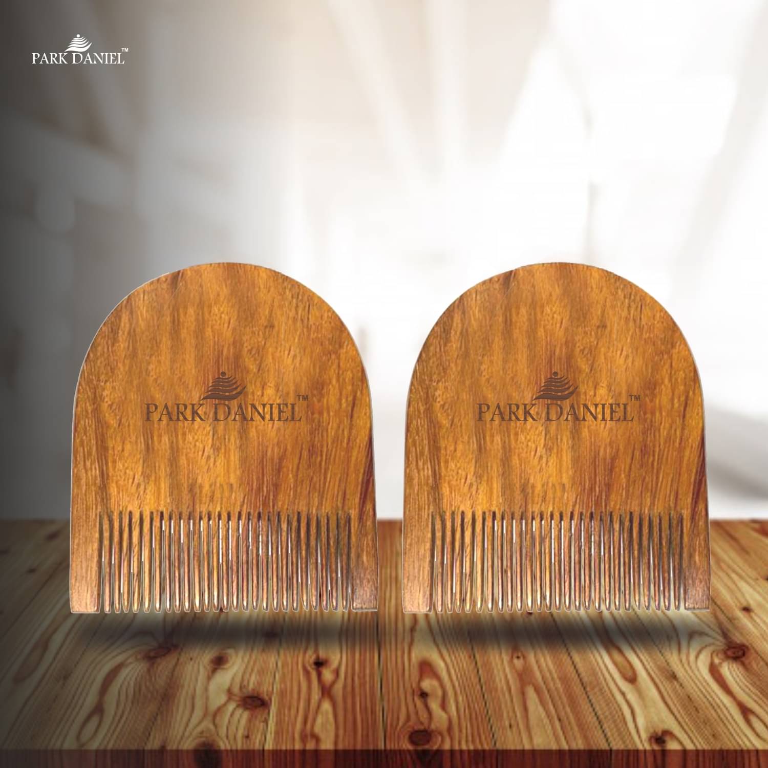     			Park Daniel Beard Fine Tooth Comb 2 Pcs Pack of 2
