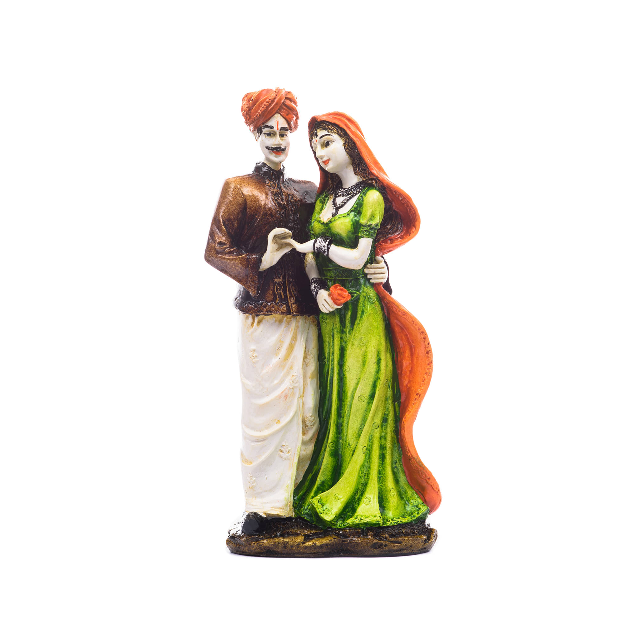 eCraftIndia Handicraft Showpiece Home Decor Rajasthani Man and Women Statue Decorative Gift eCraftIndia Handicraft Showpiece Home Decor Rajasthani Man and Women Statue Decorative Gift