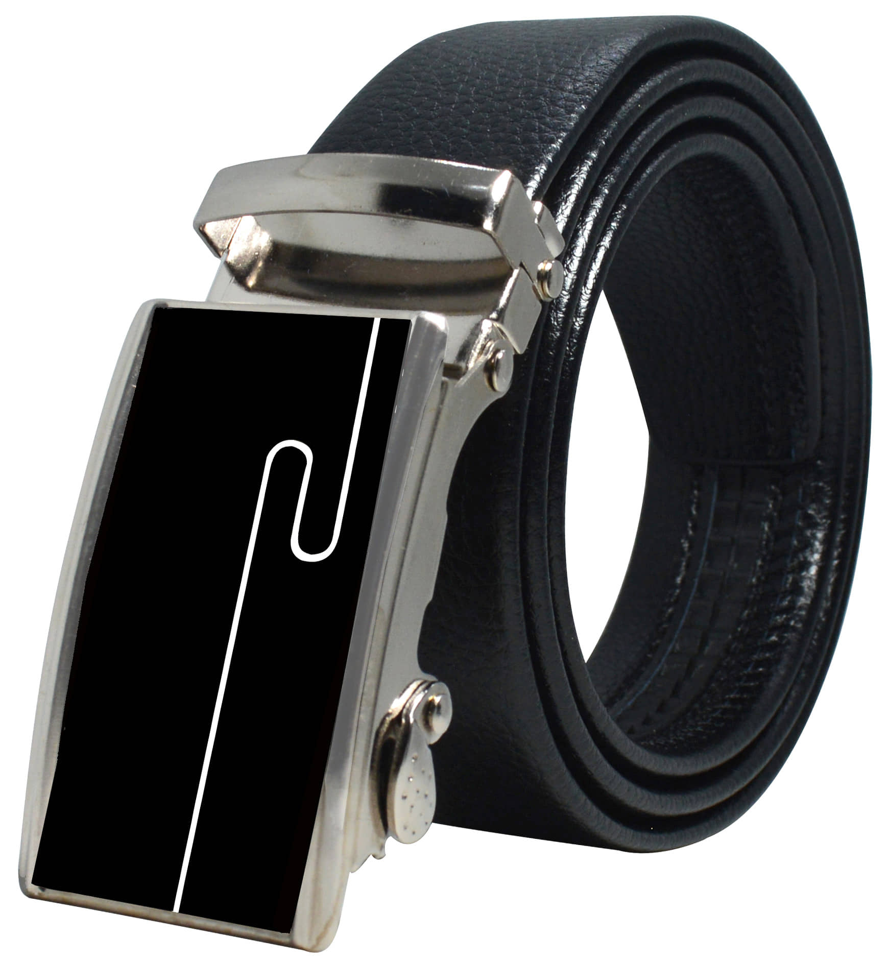 Loopa Black PU Formal Belt Pack of 1