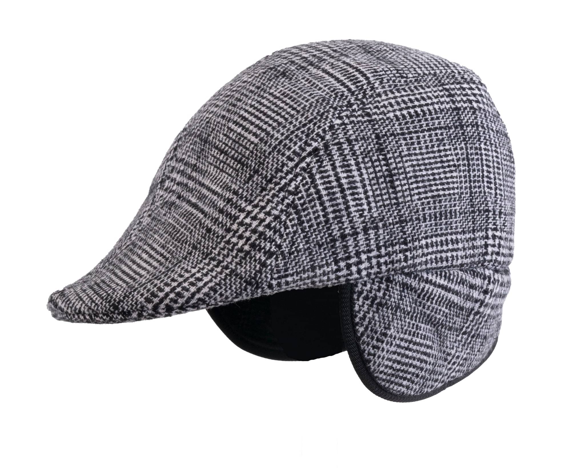     			Zacharias Men's Checkered Golf Cap with Earmuff