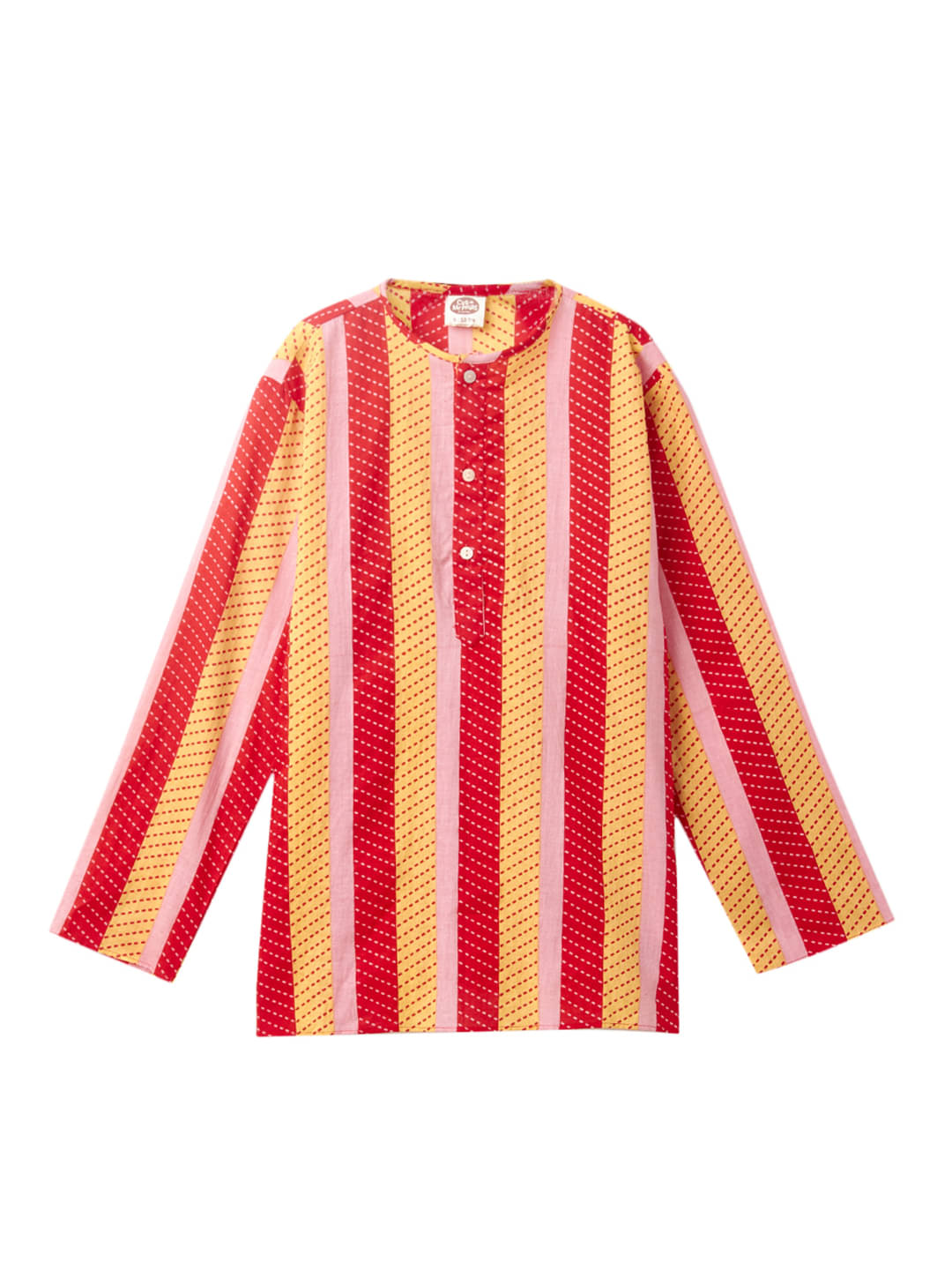     			Cub Mcpaws Pack of 1 Boys Cotton Blend Kurta ( Red )