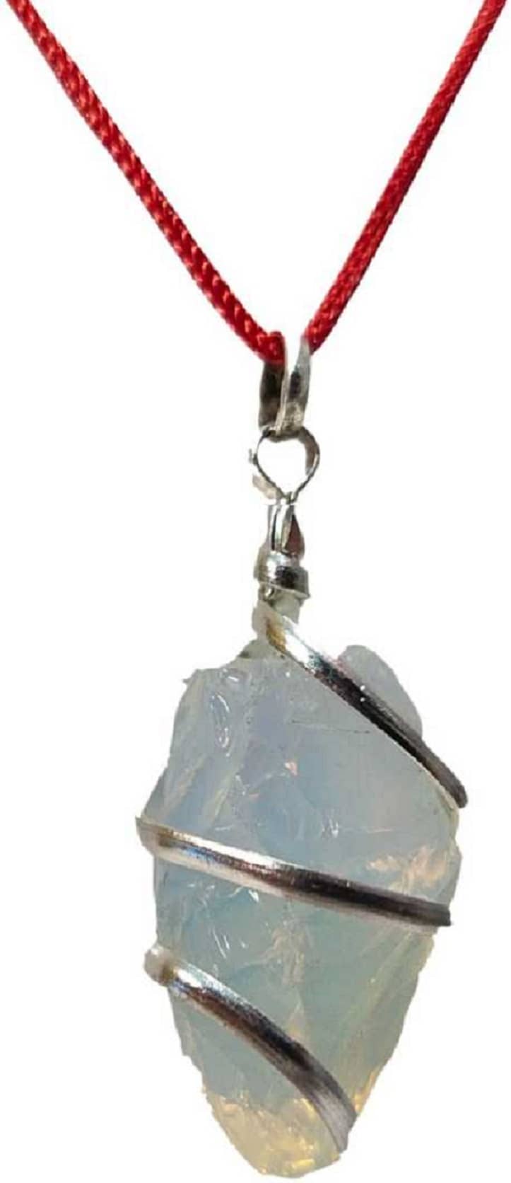 Moonstone Pendant - Wire Wrapped