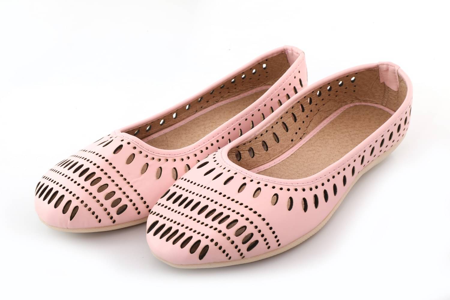     			Raj Pink Ballerinas