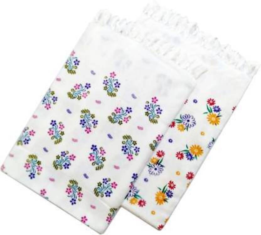     			SIYON Set of 2 Cotton Bath Towel Purple