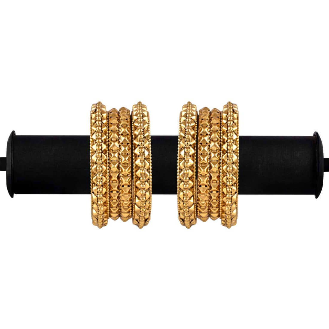 YouBella Fashion Jewellery Traditional Gold Plated Bracelet Bangles Set for Girls and Women (2.4) (2.4) - Bangles & Bracelets | Buy online on ZillyBuy
