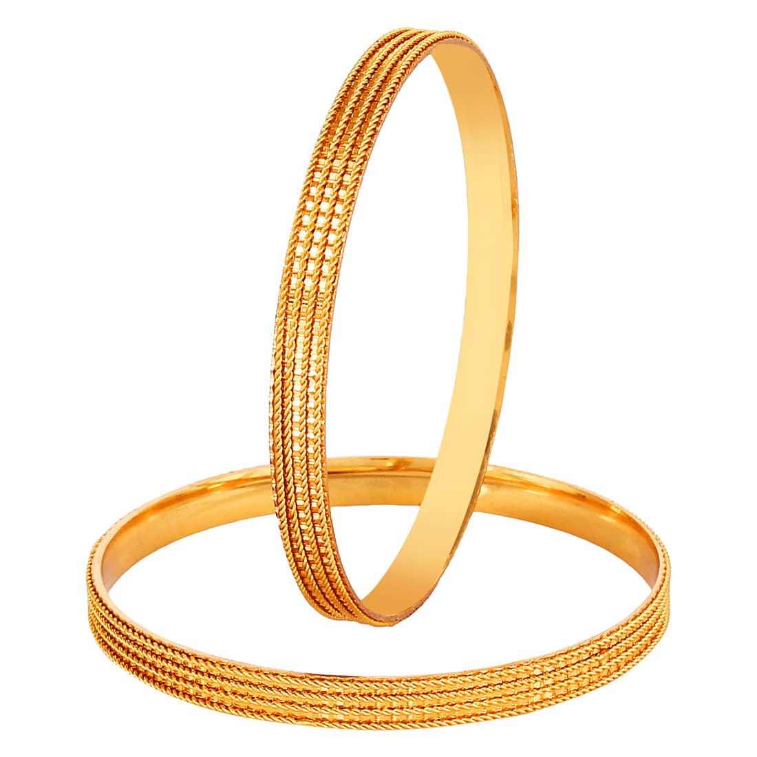 YouBella Jewellery Traditional Gold Plated Bracelet Bangle Set for Girls and Women (2.6) - Bangles & Bracelets | Buy online on ZillyBuy