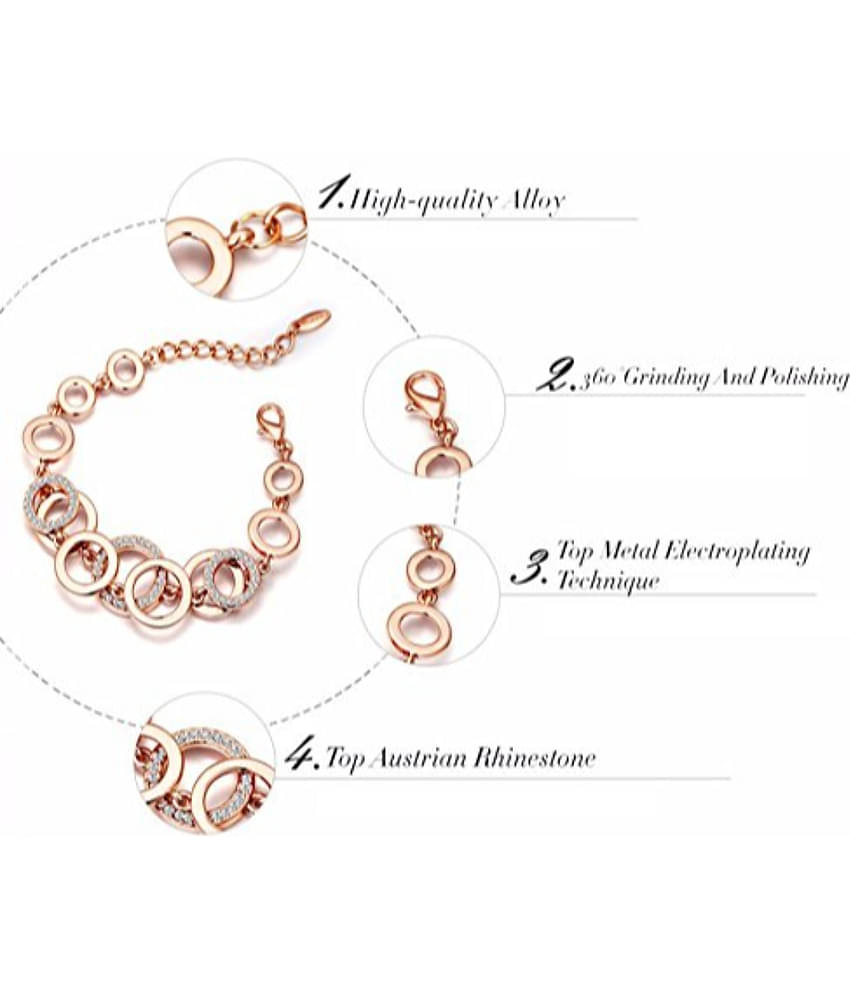 YOUBELLA Gold Bracelet ( Pack of 1 )