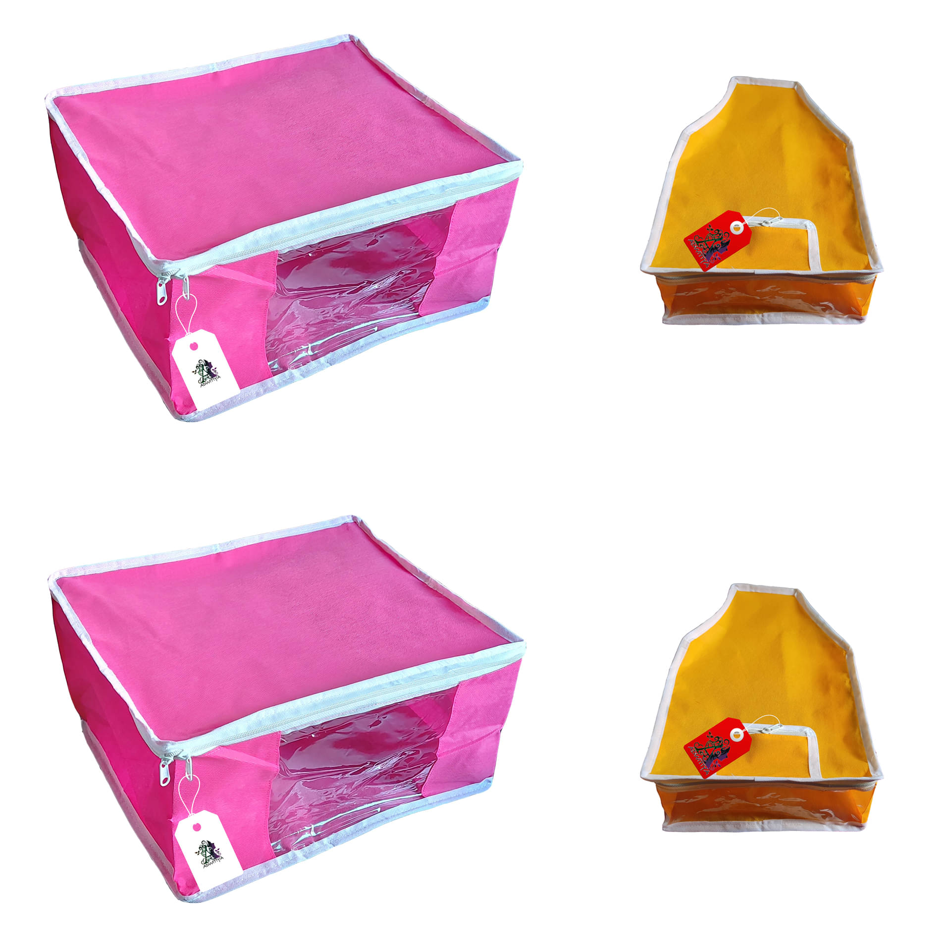     			ADWITIYA Multi Apparel Covers - 4 Pcs