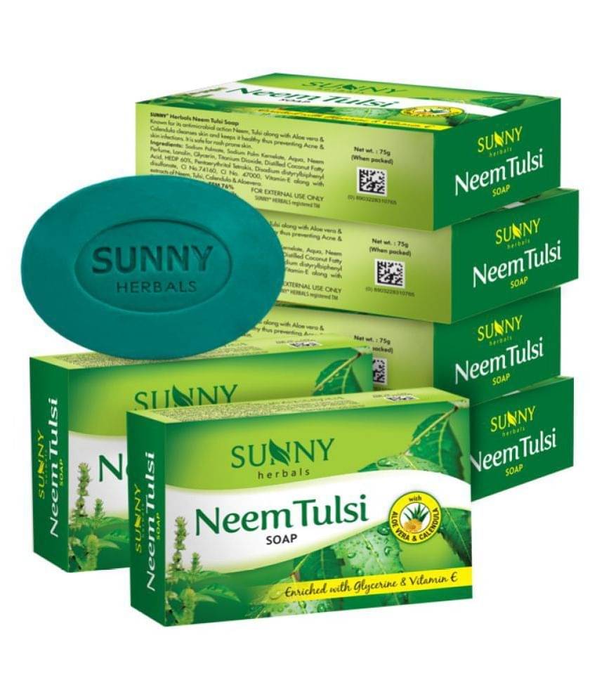     			SUNNY HERBALS - Moisturizing Soap for Normal Skin (Pack of 6)