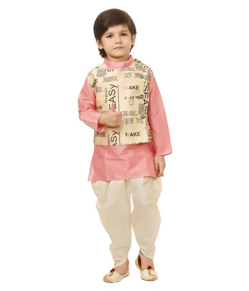     			JCT DRESSES Pack of 1 Boys Cotton Blend ( Multi Color )