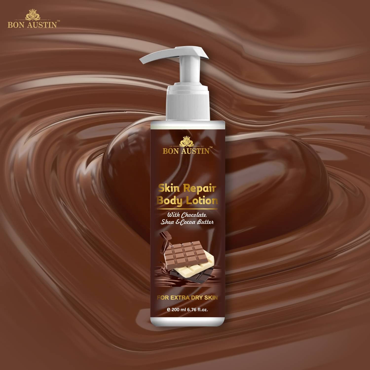     			Bon Austin  Premium Chocolate Body  Body Lotion ( 200 mL )