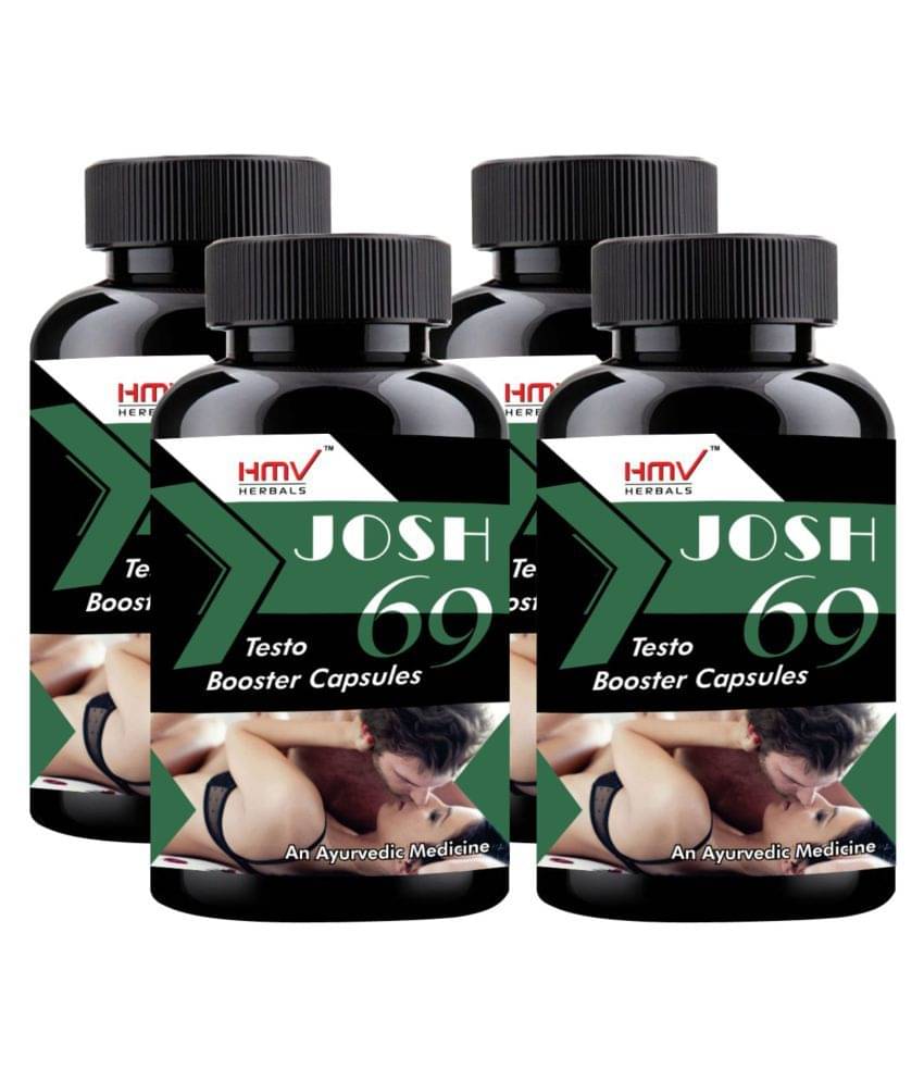 HMV Herbals Josh 69 Mega Pack- Herbal Men Power Capsule 240 no.s Pack Of 4 HMV Herbals Josh 69 Mega Pack- Herbal Men Power Capsule 240 no.s Pack Of 4