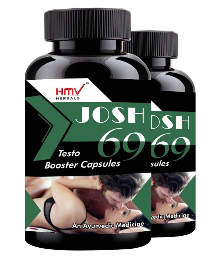 HMV Herbals Josh 69 Mega Pack- Herbal Men Power Capsule 120 no.s Pack Of 2 HMV Herbals Josh 69 Mega Pack- Herbal Men Power Capsule 120 no.s Pack Of 2