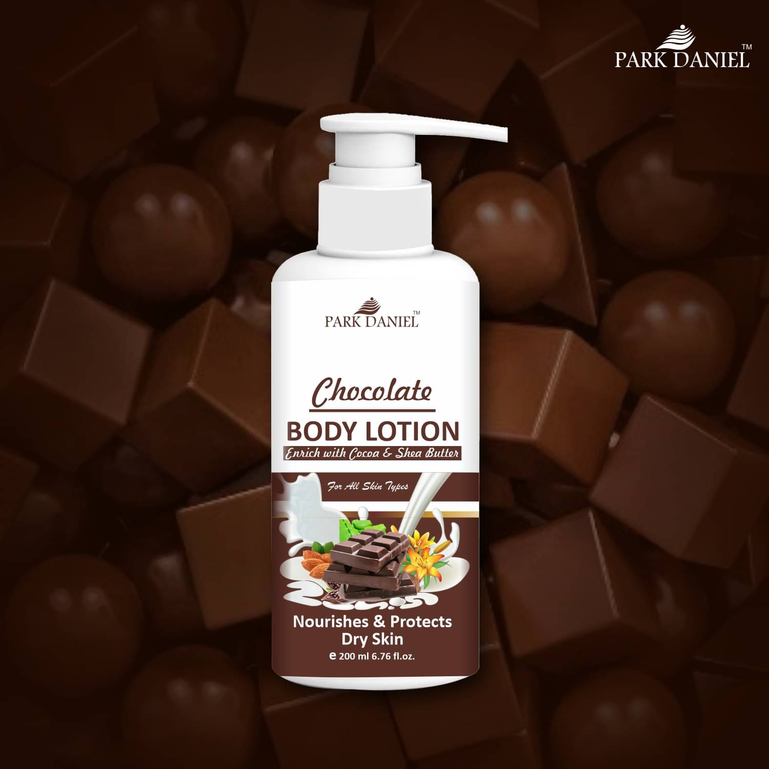    			Park Daniel  Premium Chocolate Body  Body Lotion ( 200 mL )