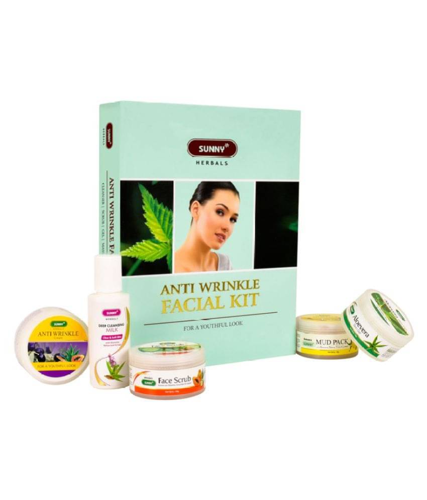     			SUNNY HERBALS Anti Wrinkle Facial Kit 250 g