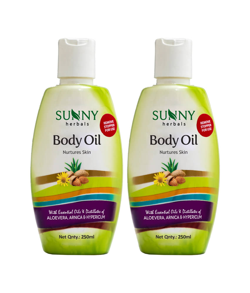     			SUNNY HERBALS Body Oil Lotion Pack of 2