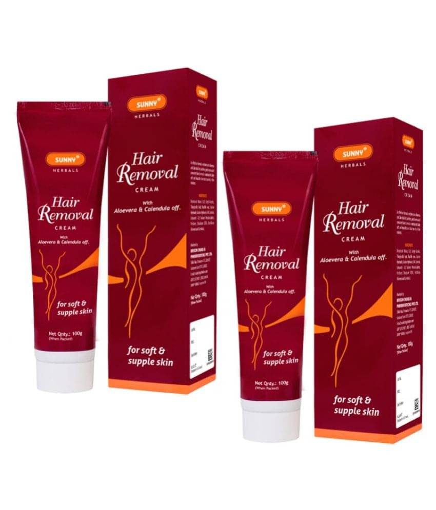     			SUNNY HERBALS Hair Removal Cream 100 g Pack of 2