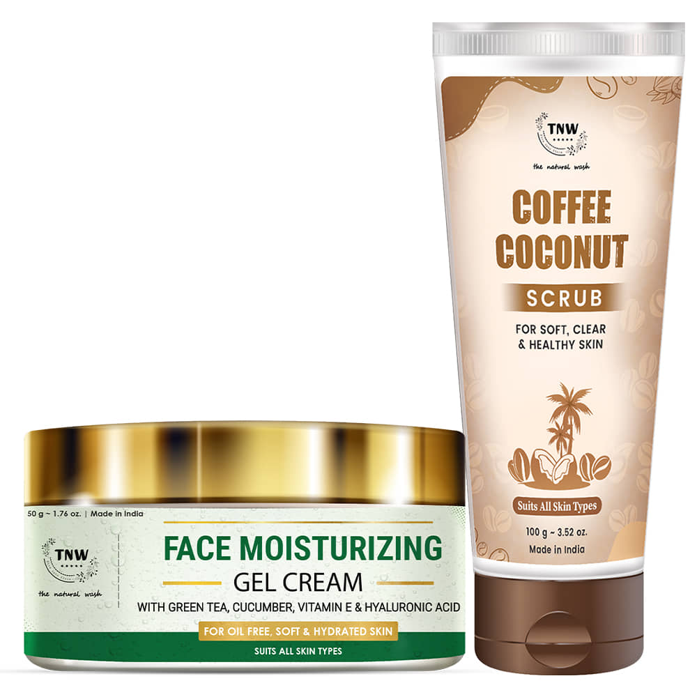 TNW - The Natural Wash - Oil Control Scrub & Exfoliators For Men & Women (Pack of 2)