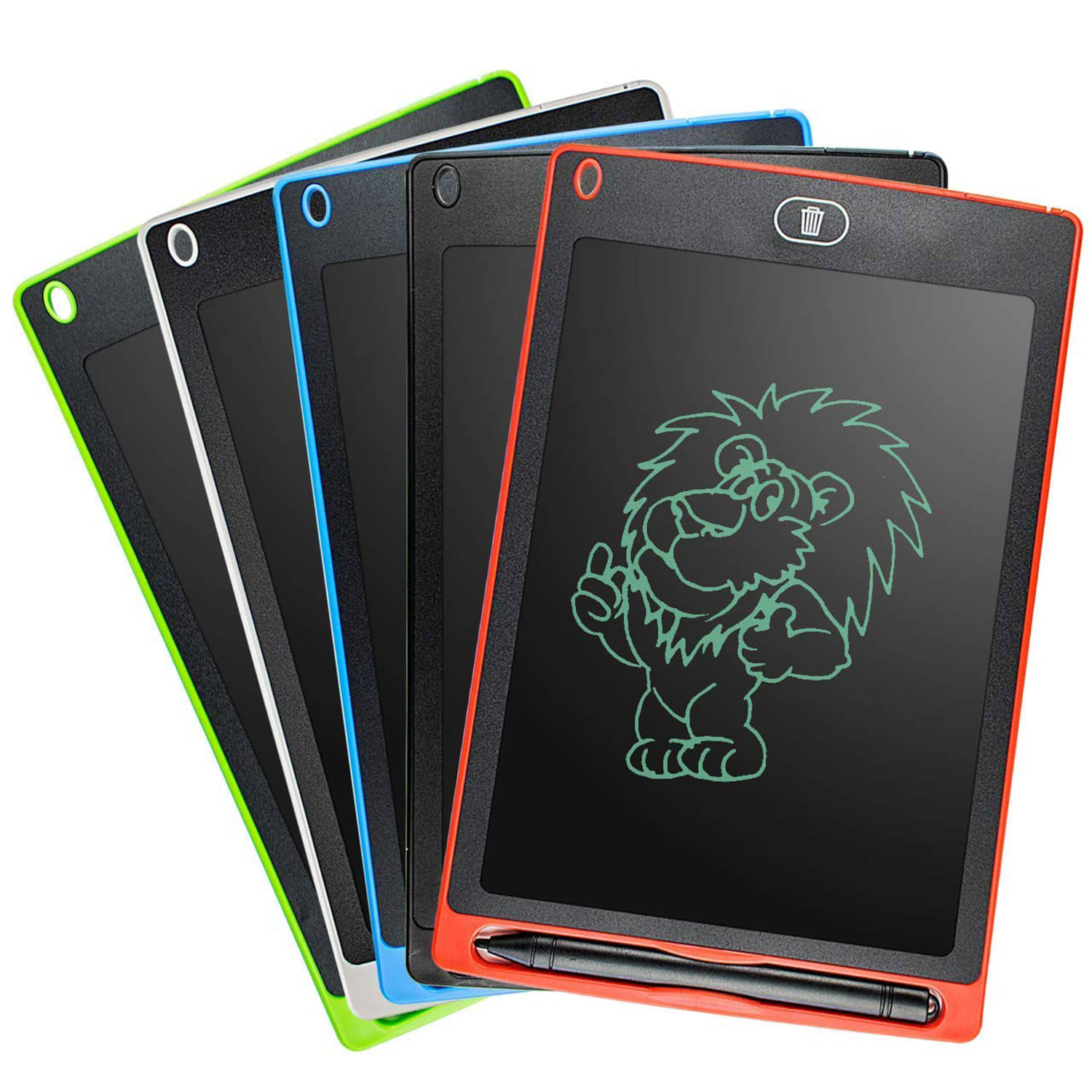 (Pack of 1)8.5 Inch LCD Writing Tablet Pad, Electronic Handwriting Drawing writer Board - Stationery | Buy online on ZillyBuy