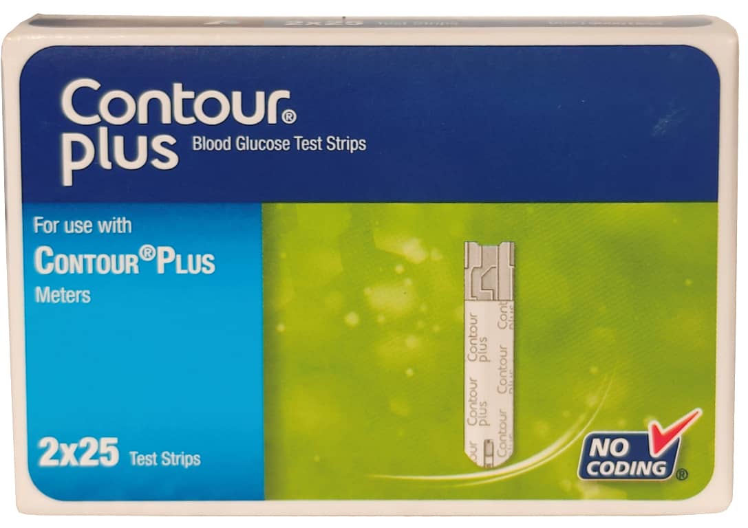 Contour Plus - Contour Plus Strips 31-50 Strips Expiry Dec 2023