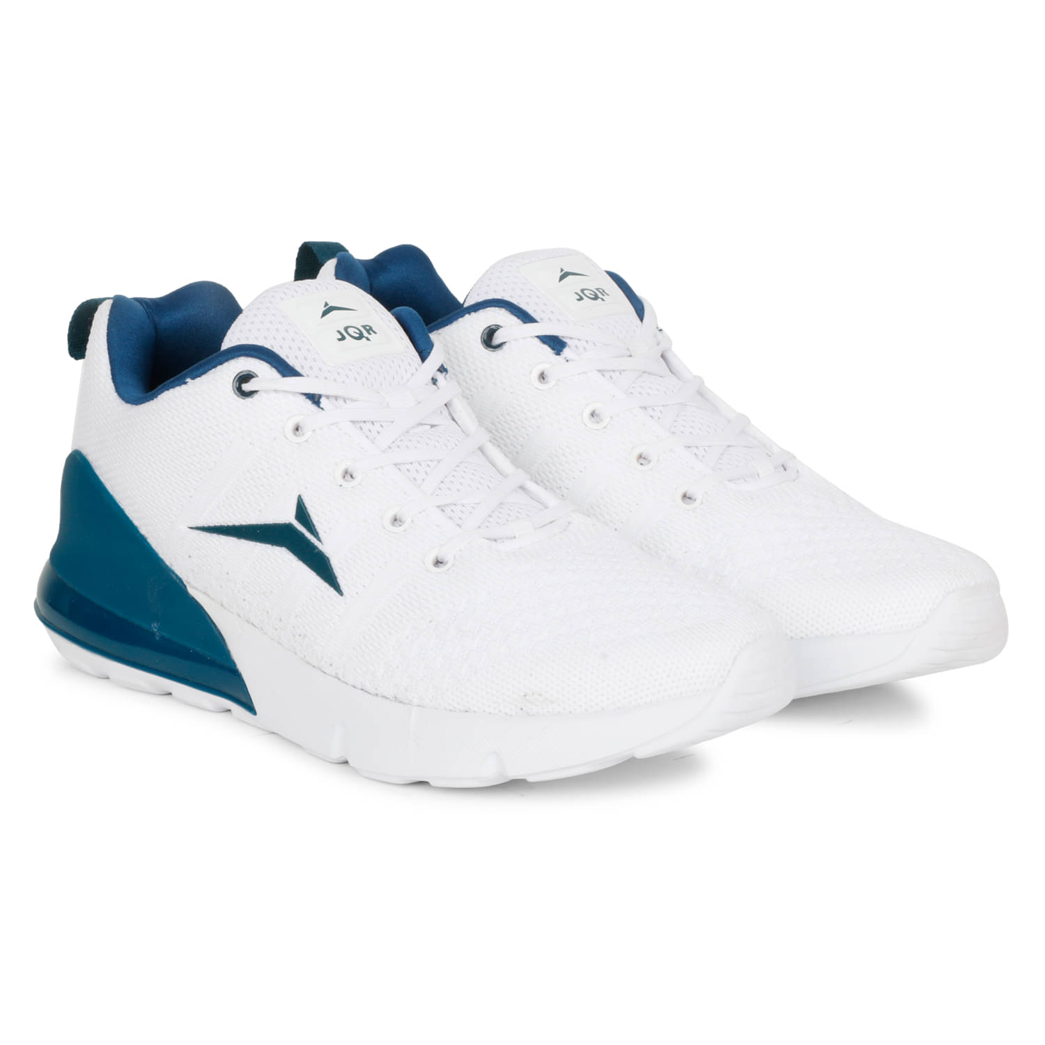     			JQR  White  Men's Sports Running Shoes