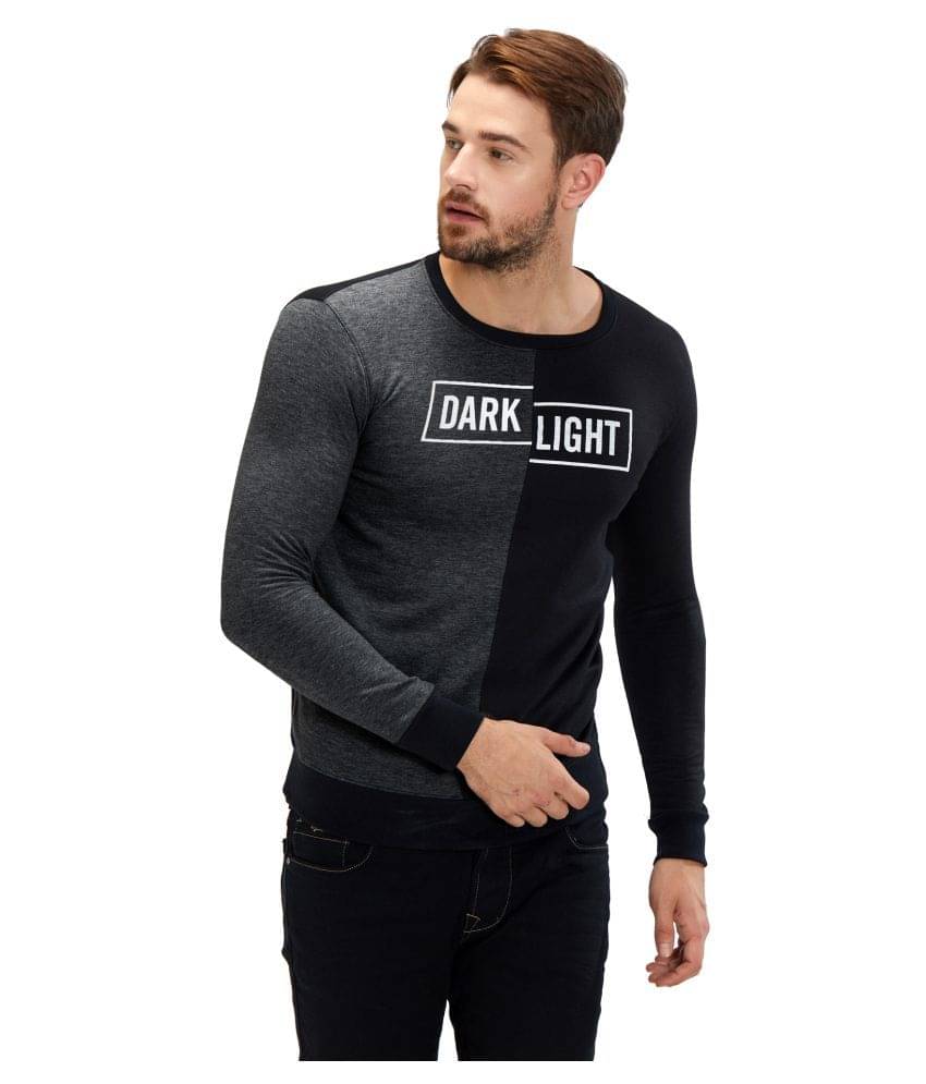     			Maniac Black Sweatshirt Pack of 1