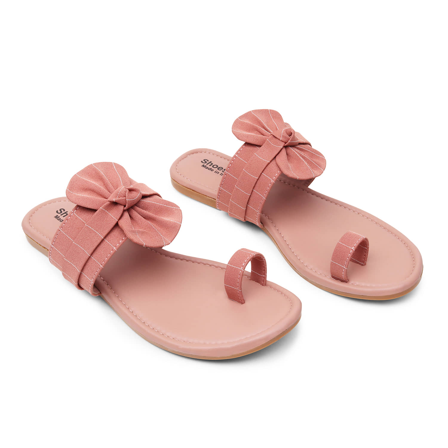 Shoestail Gray Flats