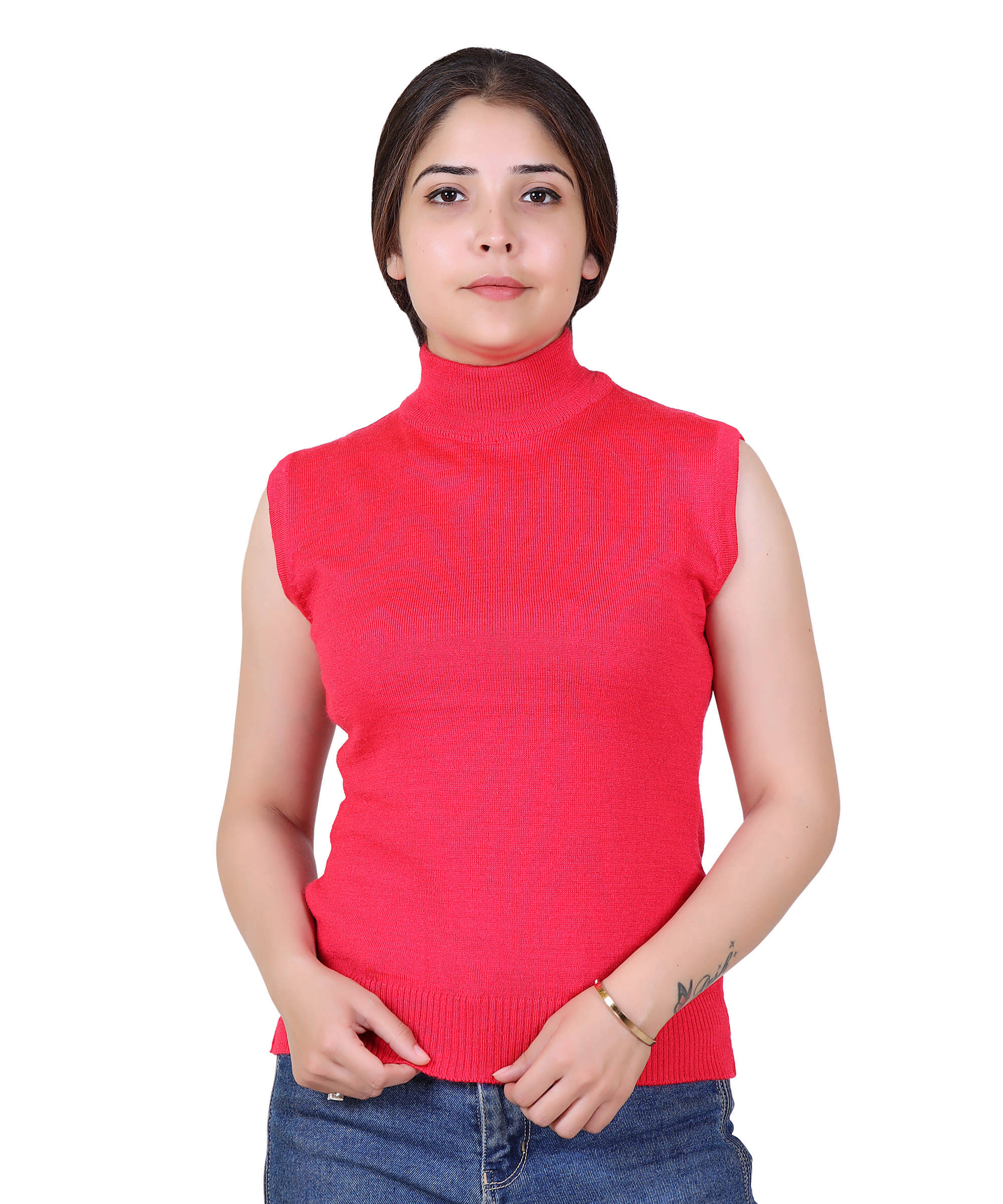 Varenyam Acrylic Pink Pullovers - Single