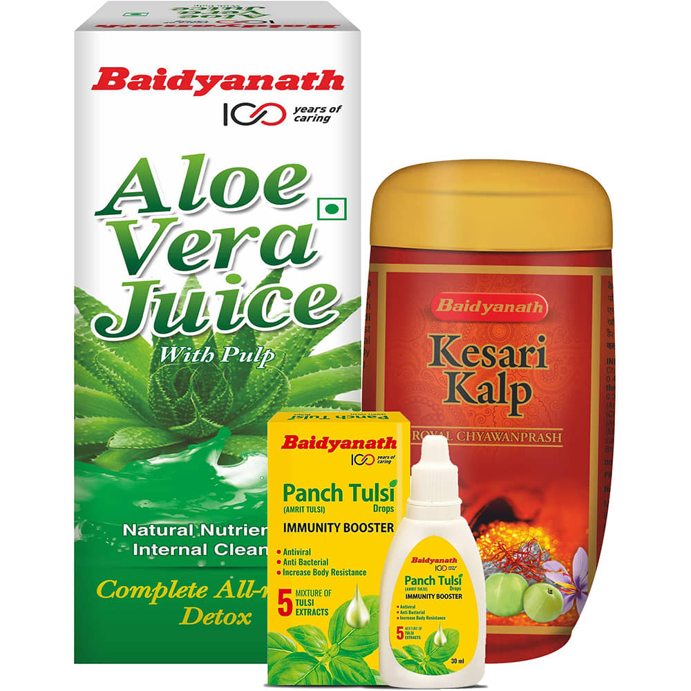 Baidyanath Healthy Gift Pack Liquid 1 Kg (Pack of 3)