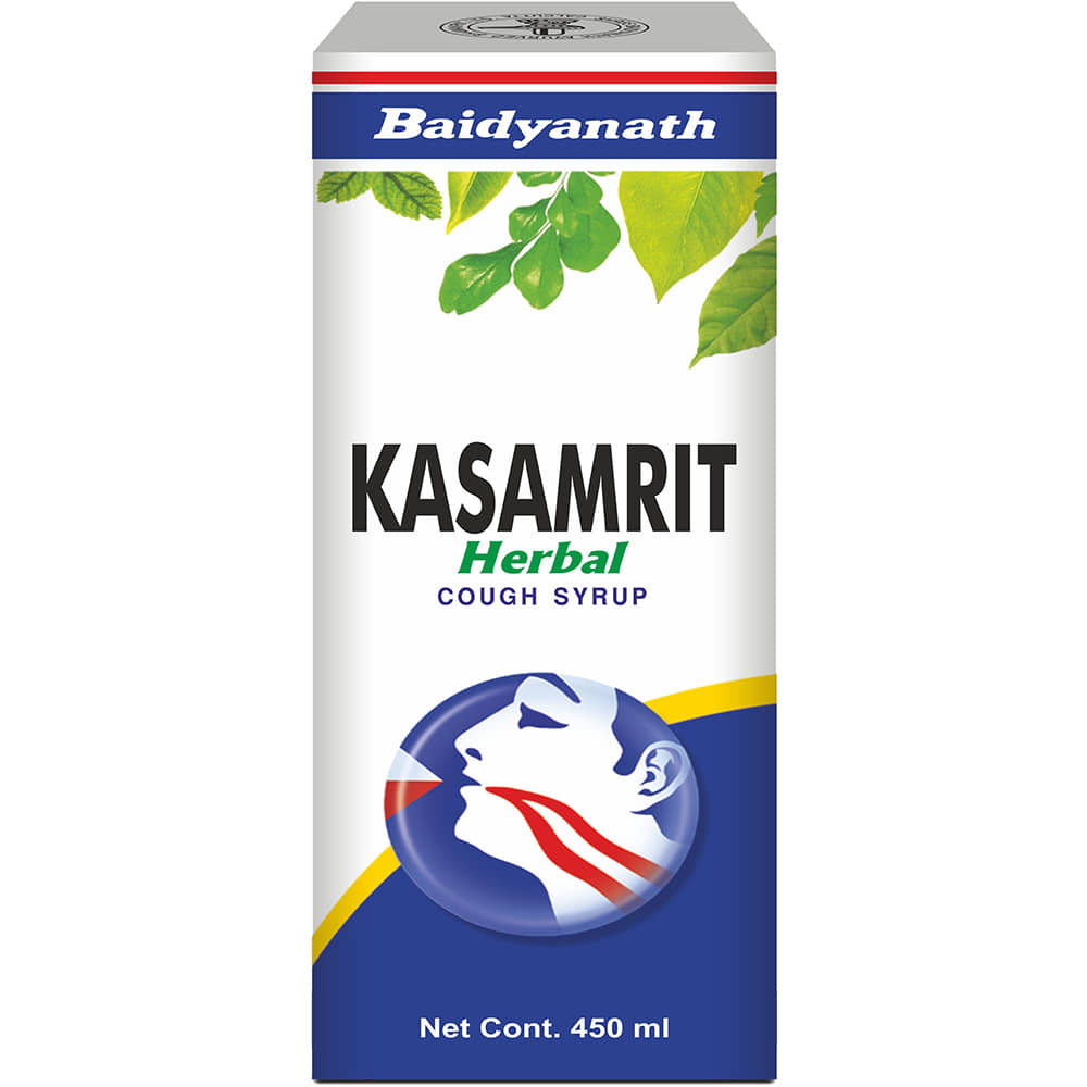 Baidyanath Kasamrit Cough Syrup 450Ml Liquid