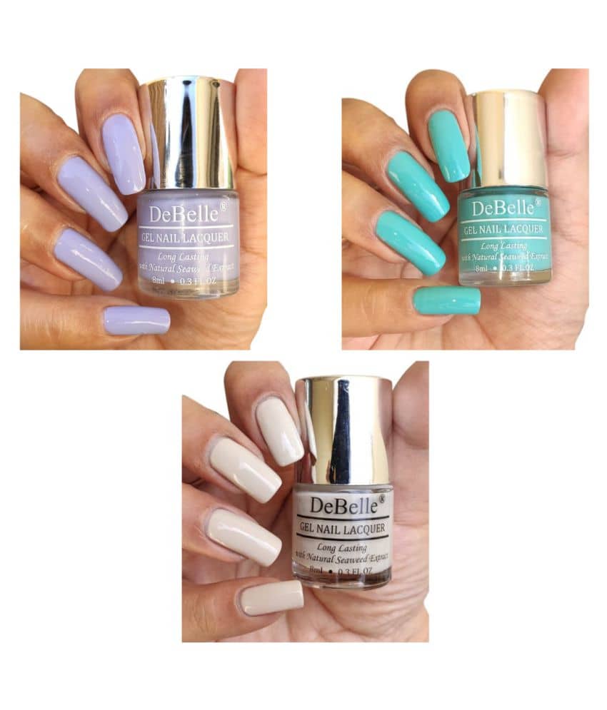 DeBelle Multi Natural Nail Polish 24 ( Pack of 3 )