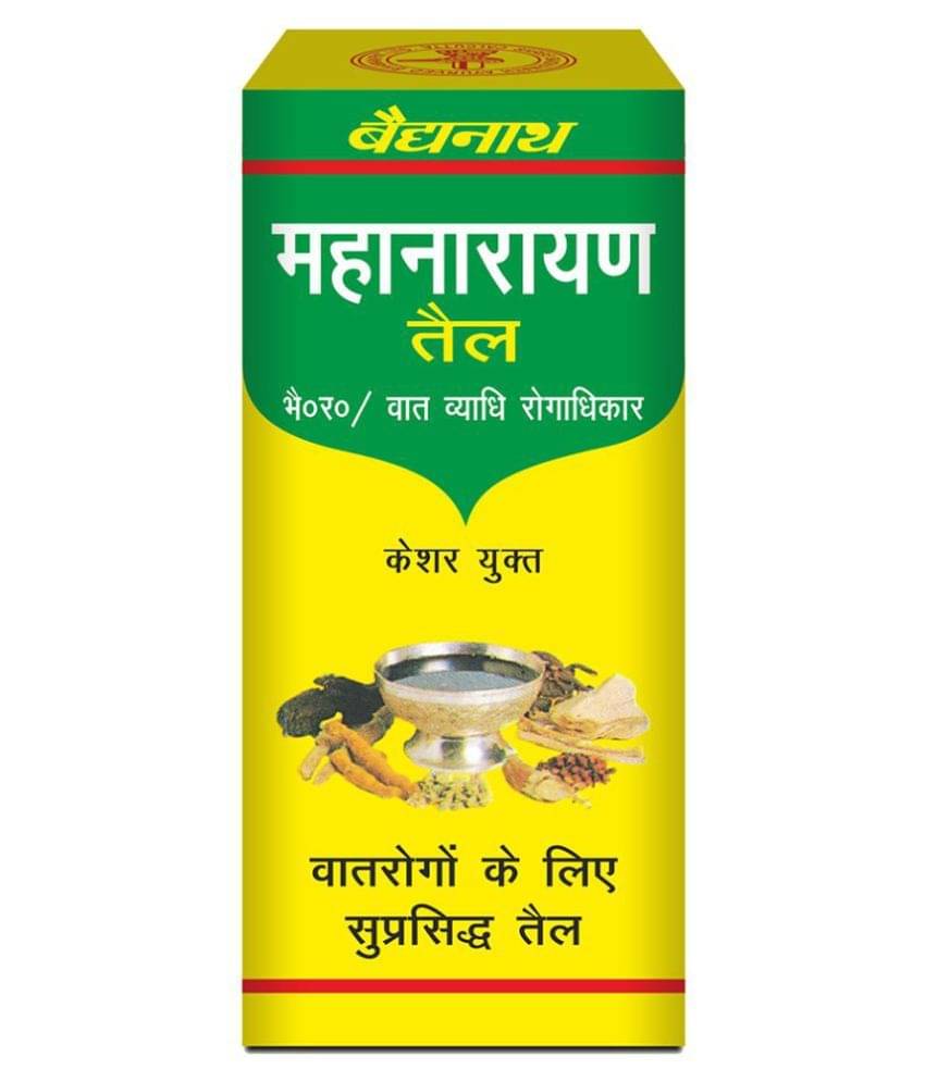     			Baidyanath Mahanarayan Oil for Joints & Muscular Pains - Enriched with Kesar 100ml (Pack of 1)