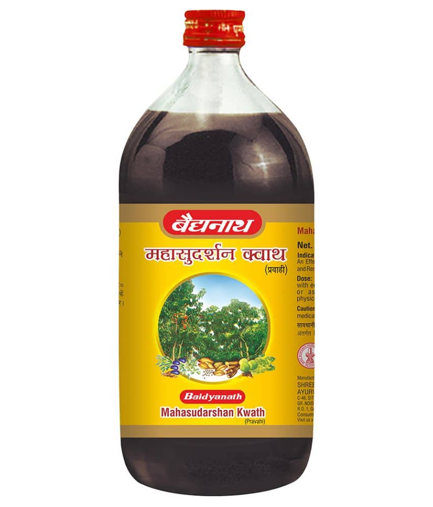 Baidyanath Mahasudarshan Kwath Liquid 450Ml