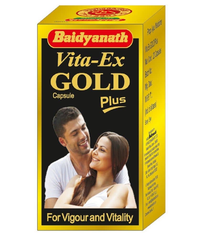 Baidyanath vita ex gold plus Capsule 20 mg