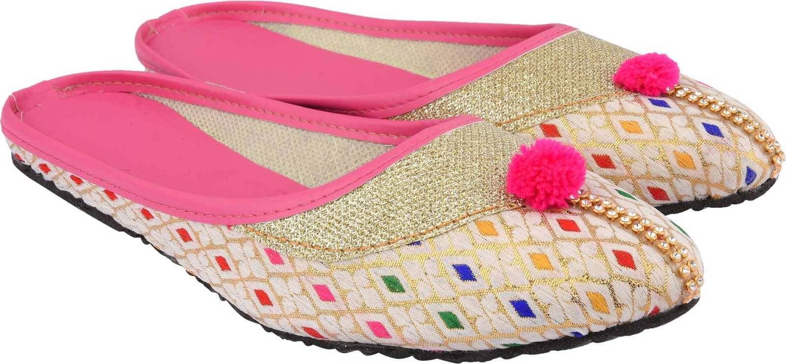     			Raj - Pink Women's Mules
